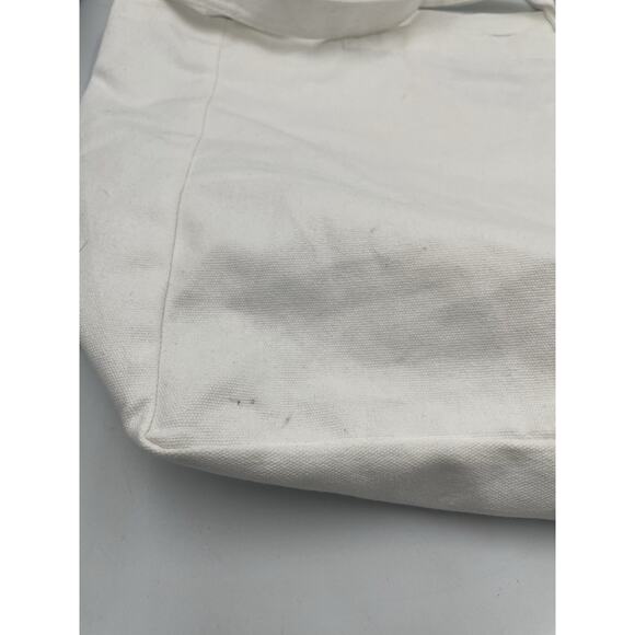 Hello Kitty White Canvas Large Shopper Bag NEW with Tags - Picture 7 of 8
